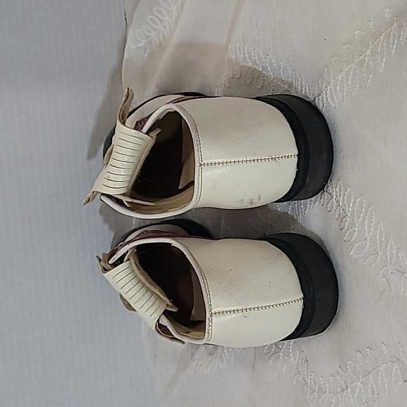 Vintage Fairway By Avon Women's Golf Shoes Red White and Blue  Size 7.5 - Picture 3 of 12